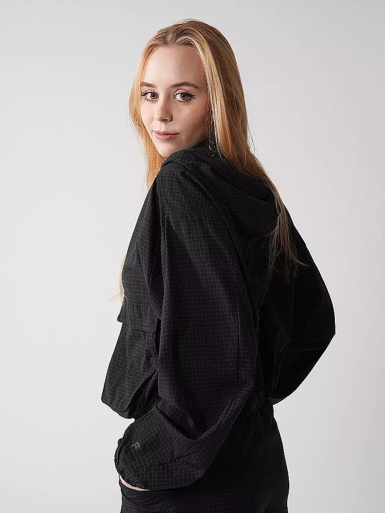 FABLETICS | Damen Fitnessjacke Cargo Ripstop  | Negro