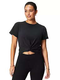 FABLETICS | Damen Fitnessshirt Twist Cooton Front | Negro