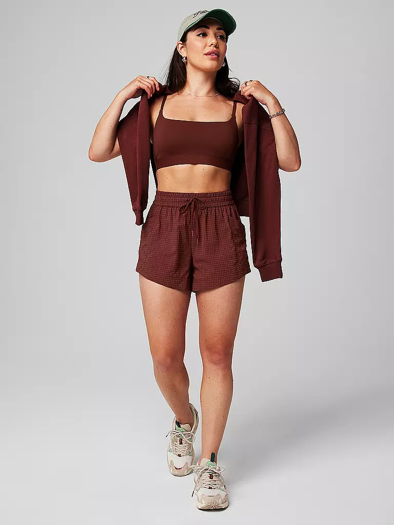 FABLETICS | Damen Sport-Bh Essential Low Support | Rojo oscuro