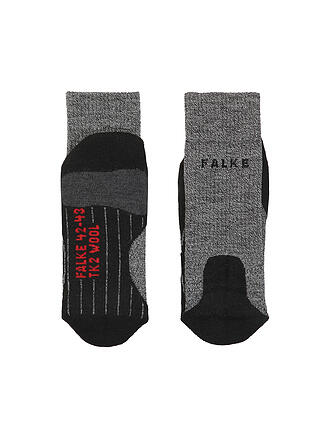 FALKE | Calcetines de senderismo de lana TK2 para hombre