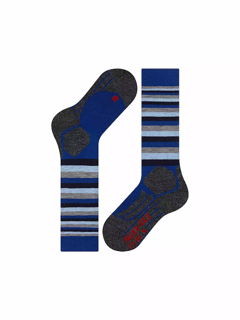 FALKE | Calcetines de esquí para niños SK2 Intermediate Stripes |
