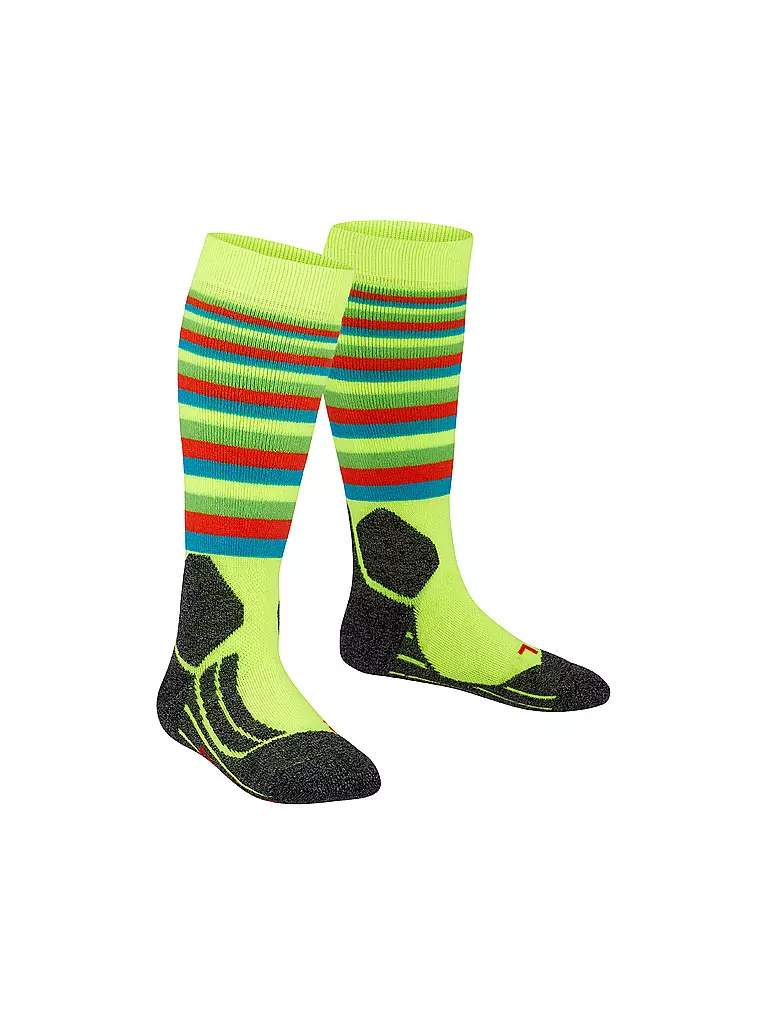 FALKE | Calcetines de esquí SK 2 para niños | Amarillo