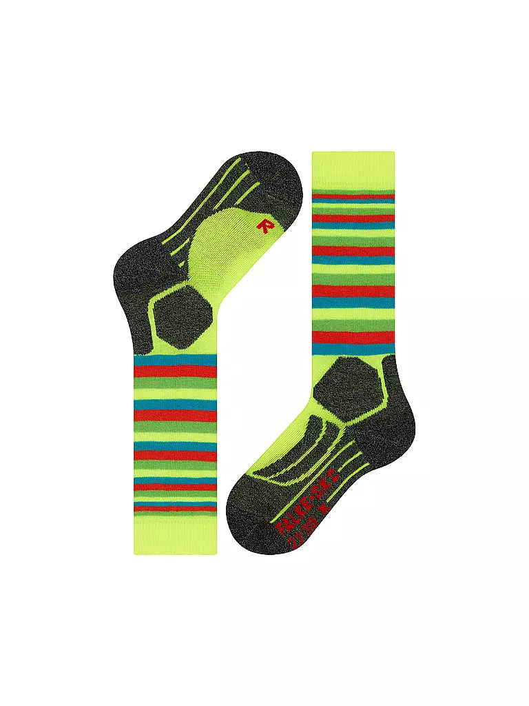 FALKE | Calcetines de esquí SK 2 para niños | Amarillo