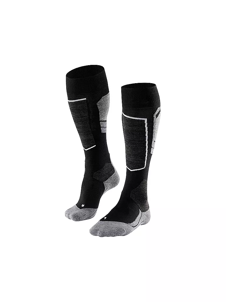 FALKE | Calcetines de esquí SK 4 para hombre | Negro
