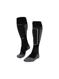 FALKE | Calcetines de esquí SK4 para mujer | Negro