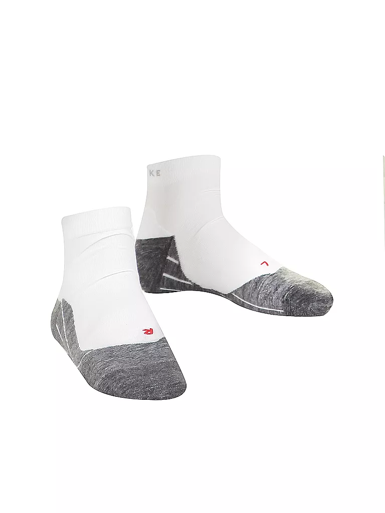 FALKE | Calcetines de running cortos RU 4 para hombre | Blanco