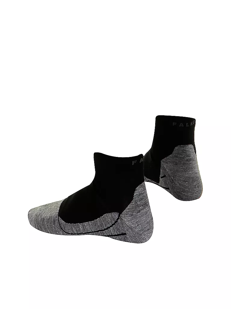 FALKE | Calcetines de running cortos RU 4 para hombre | Negro
