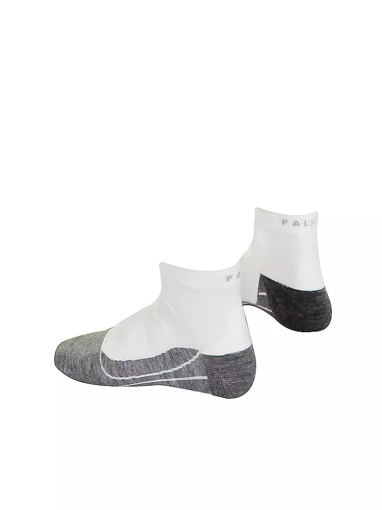 FALKE | Calcetines de running cortos RU 4 para hombre | Blanco