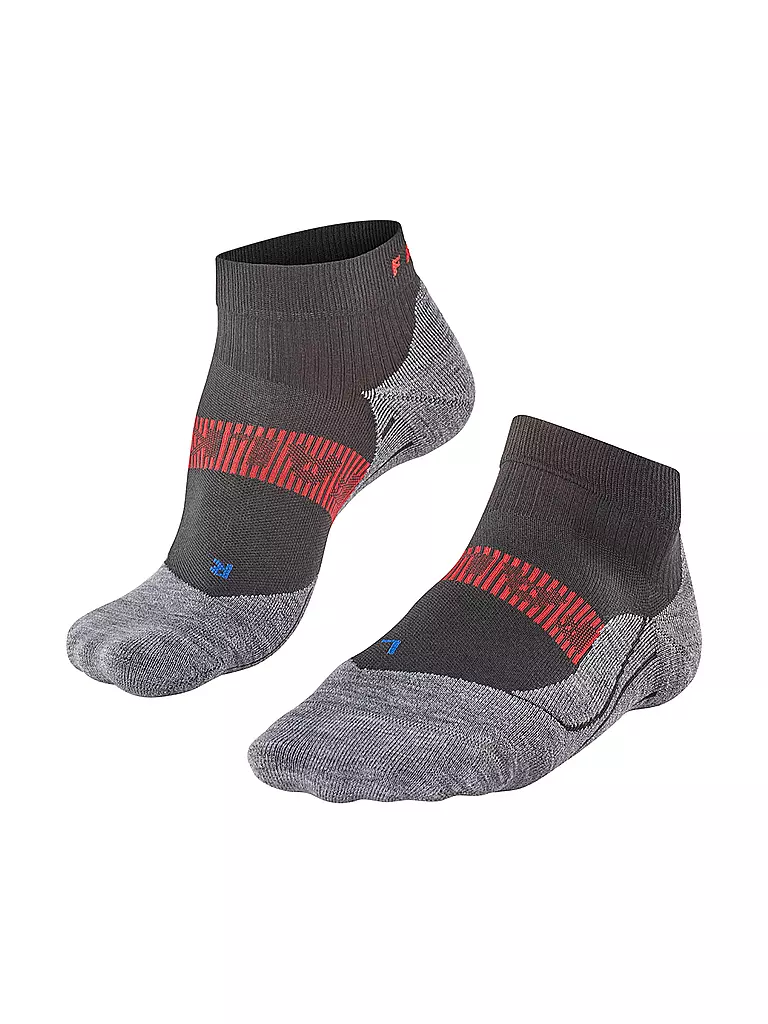 FALKE | Calcetines de running para hombre RU4 Endurance Cool Short | Negro