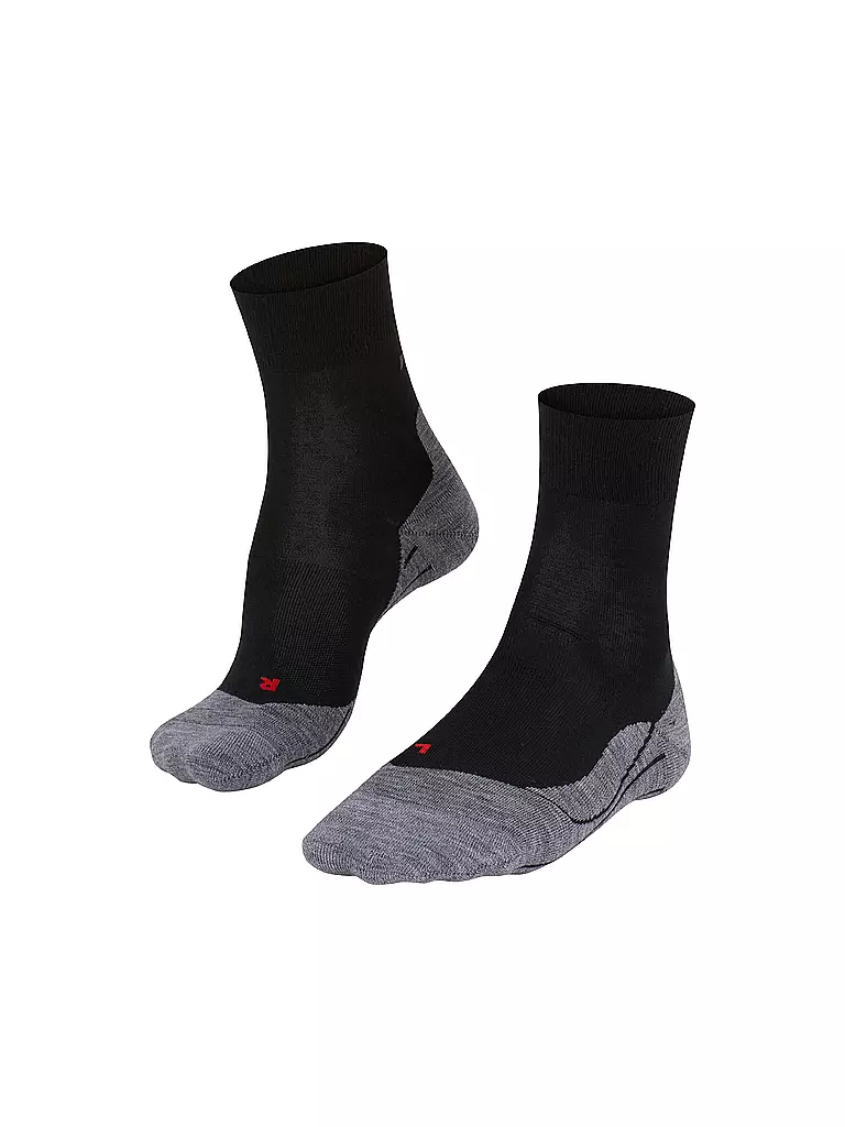 FALKE | Calcetines de running para mujer RU 4 Wool | Negro