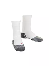 FALKE | Calcetines de running RU 4 para hombre | Blanco