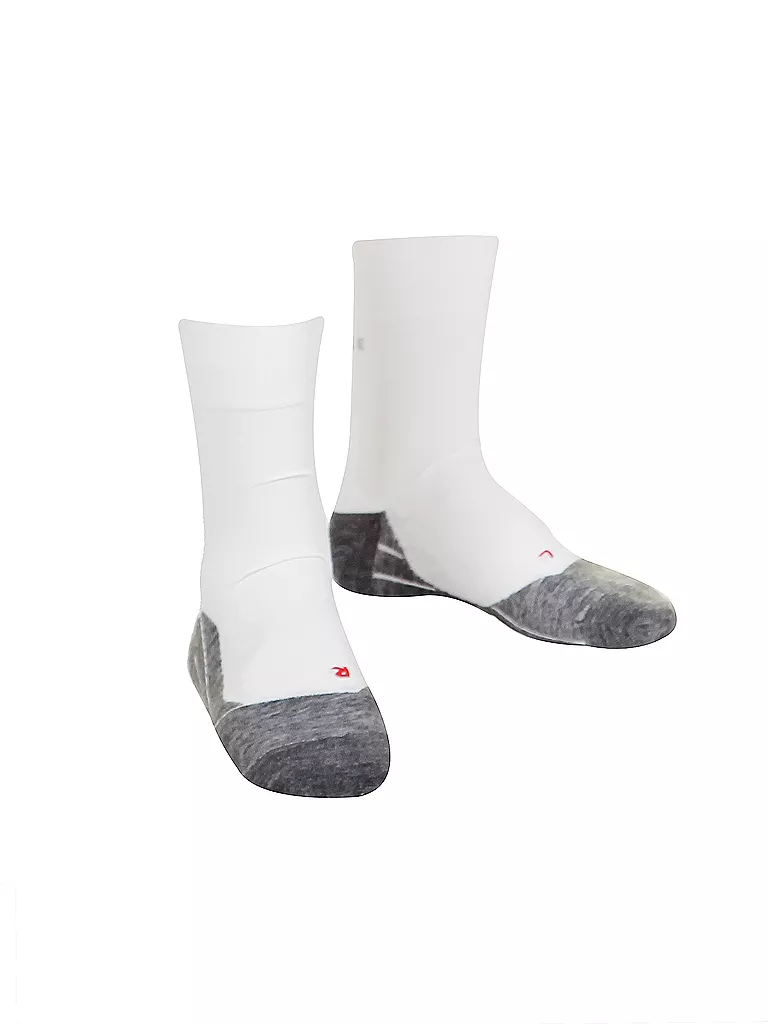 FALKE | Calcetines de running RU 4 para hombre | Blanco