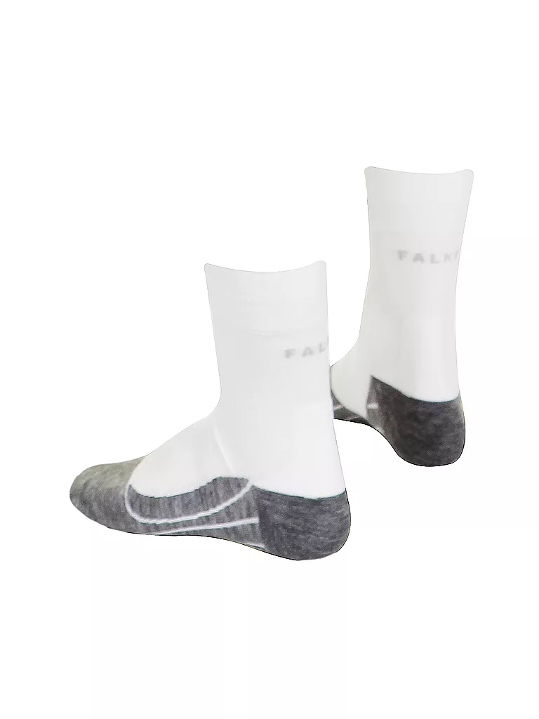 FALKE | Calcetines de running RU 4 para hombre | Blanco