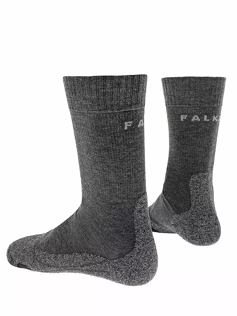 FALKE | Calcetines de senderismo TK2 Cool para hombre | Gris