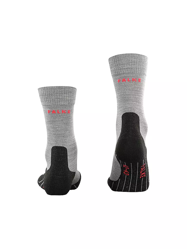 FALKE | Calcetines de trekking para hombre TK5 Light Grey |