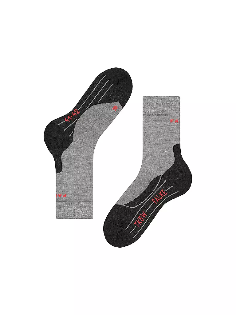 FALKE | Calcetines de trekking para hombre TK5 Light Grey |