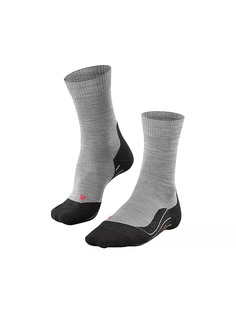 FALKE | Calcetines de trekking para mujer TK5 Light Grey | 