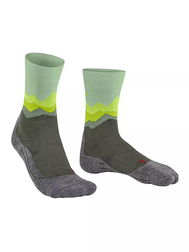 FALKE | Damen Wandersocken TK2 Crest | Verde