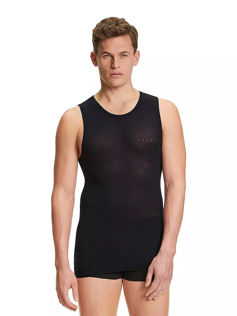 FALKE | Herren Singlet Ultralight Cool | Negro