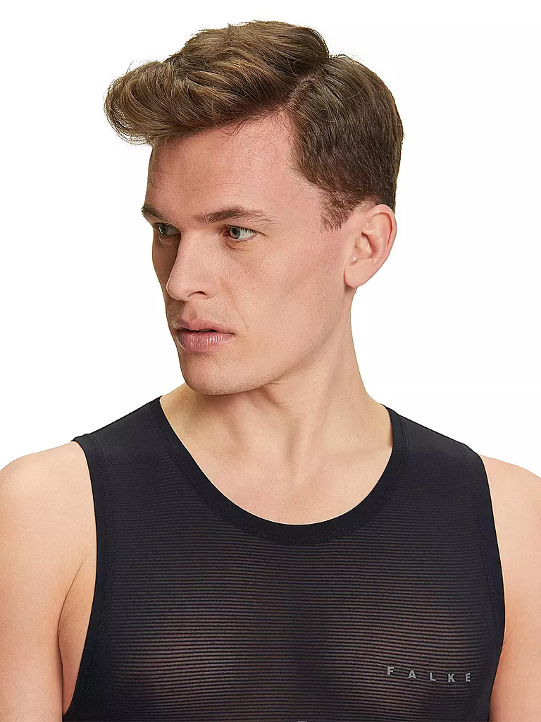 FALKE | Herren Singlet Ultralight Cool | Negro