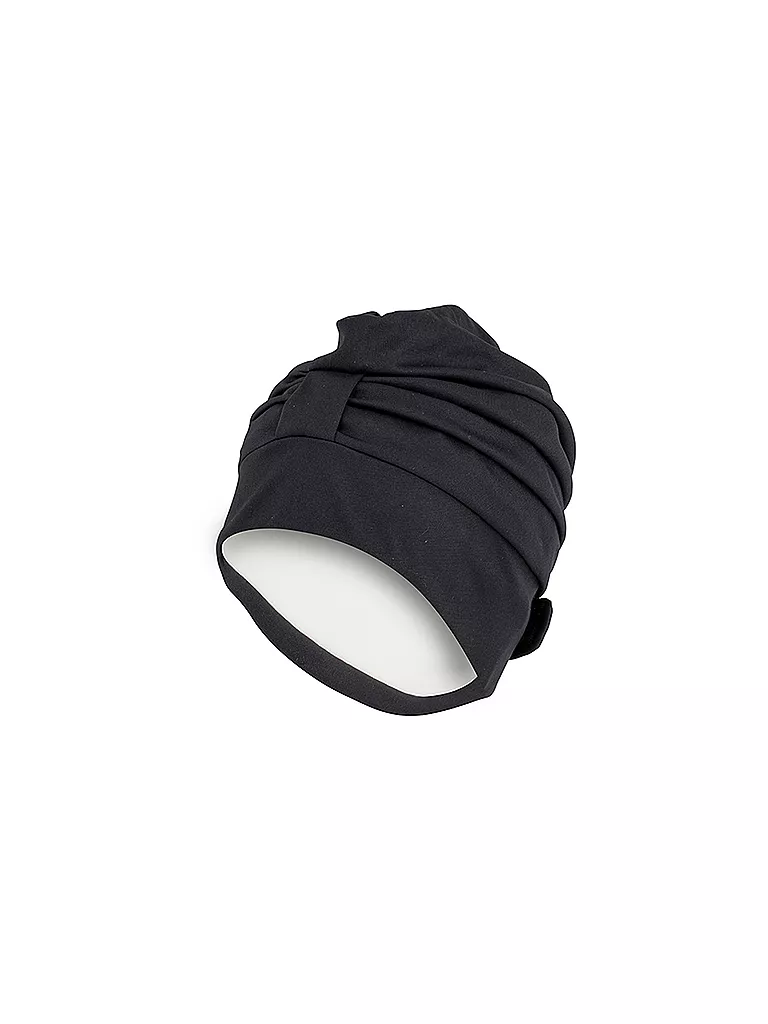 FASHY | Gorro de baño ligero para mujer con cierre de velcro | Negro