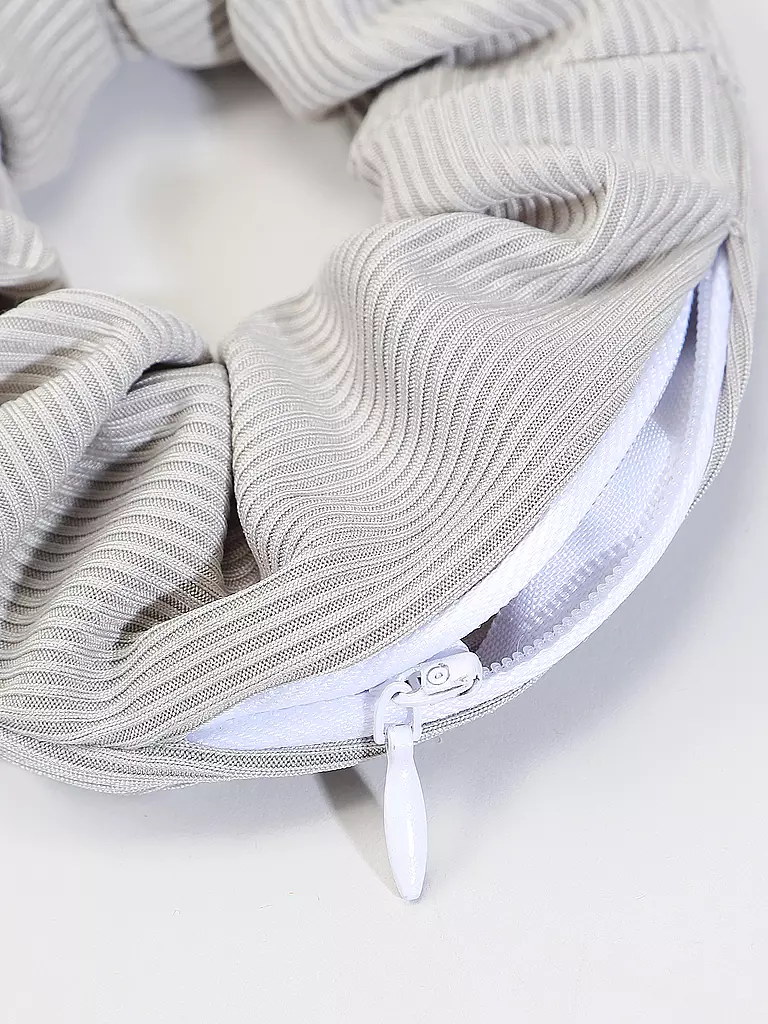 FIGLIA | Coletero con cinta para el pelo de mujer | Gris