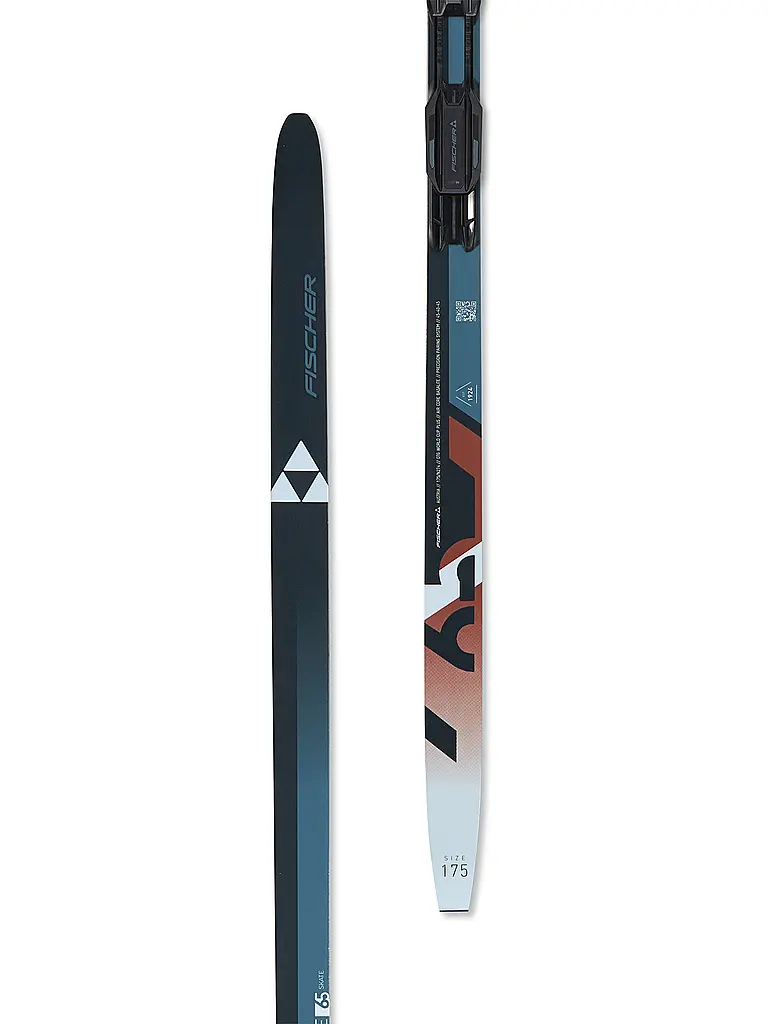 FISCHER | Juego de esquíes de fondo Skating Aeroguide Skate 65 con fijaciones Control Skate BDG. | Negro