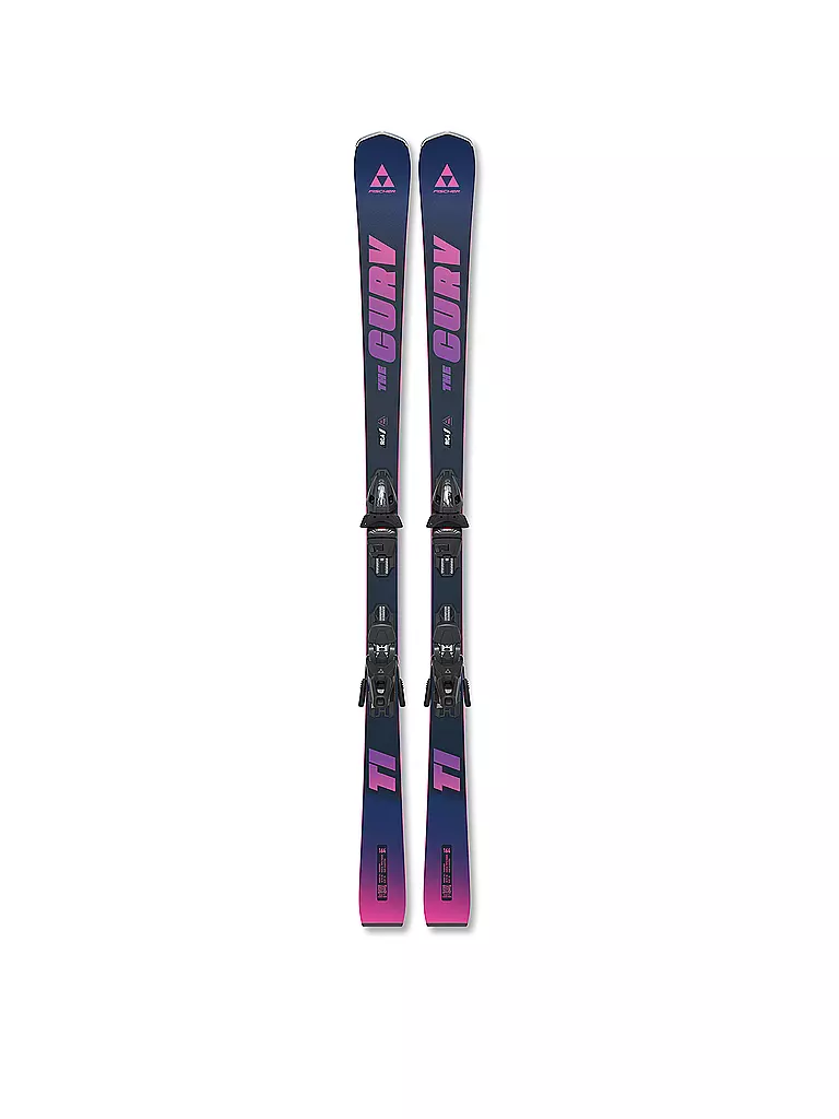 FISCHER | Set de esquí para mujer The Curv TI + RS 10 GW | Azul oscuro