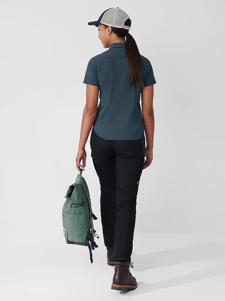 FJÄLLRÄVEN | Blusa de mujer High Coast Light | Azul oscuro