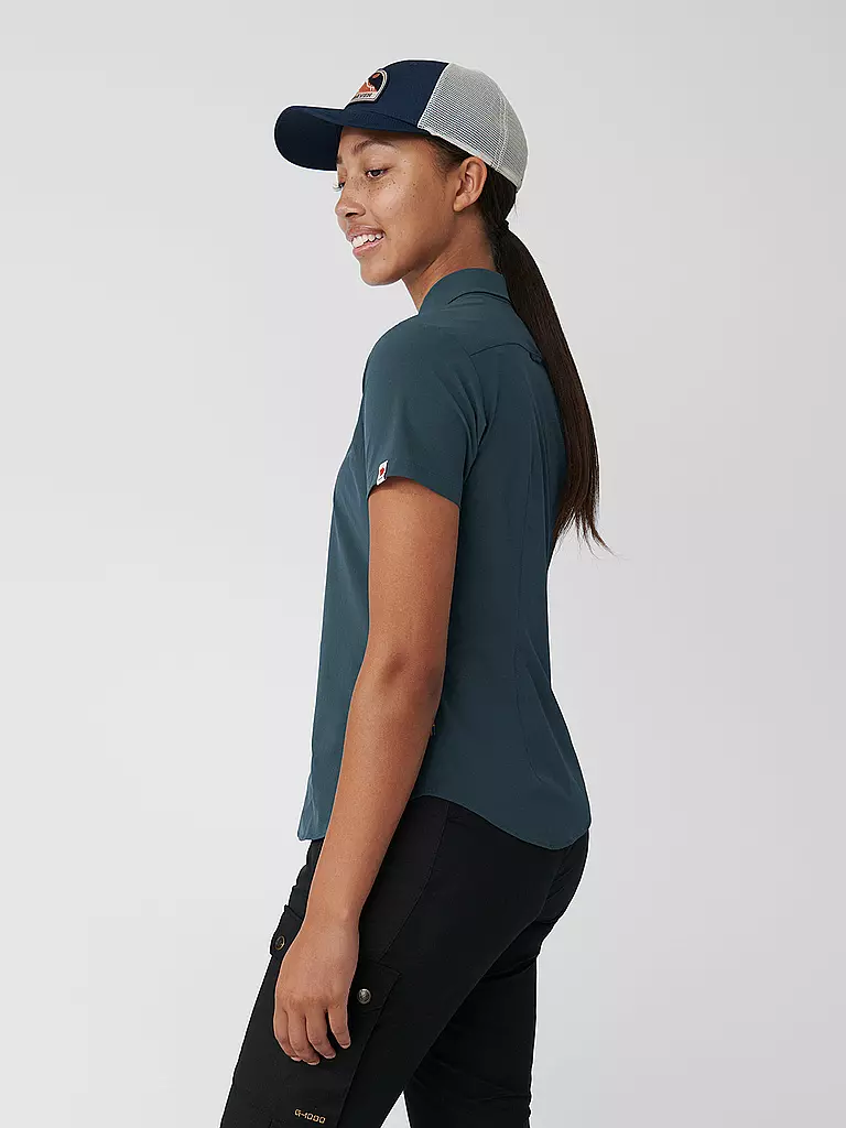 FJÄLLRÄVEN | Blusa de mujer High Coast Light | Azul oscuro