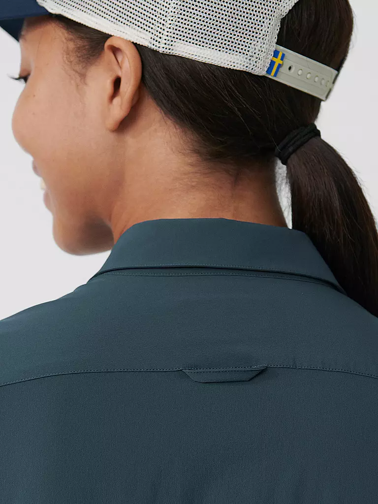FJÄLLRÄVEN | Blusa de mujer High Coast Light | Azul oscuro