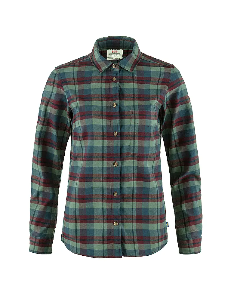 FJÄLLRÄVEN | Blusa Singi para mujer | Rojo oscuro