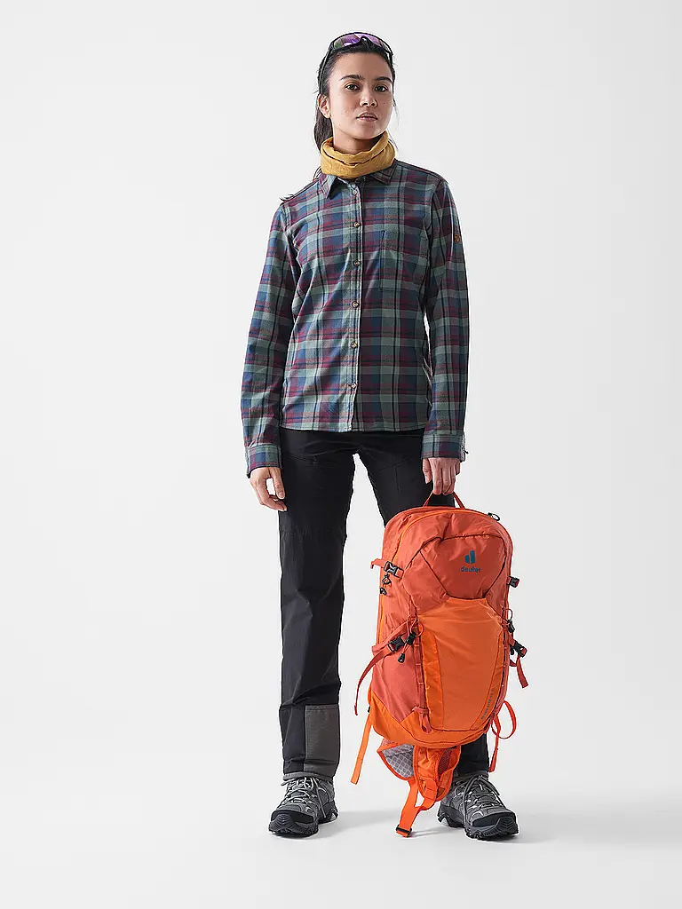 FJÄLLRÄVEN | Blusa Singi para mujer | Rojo oscuro