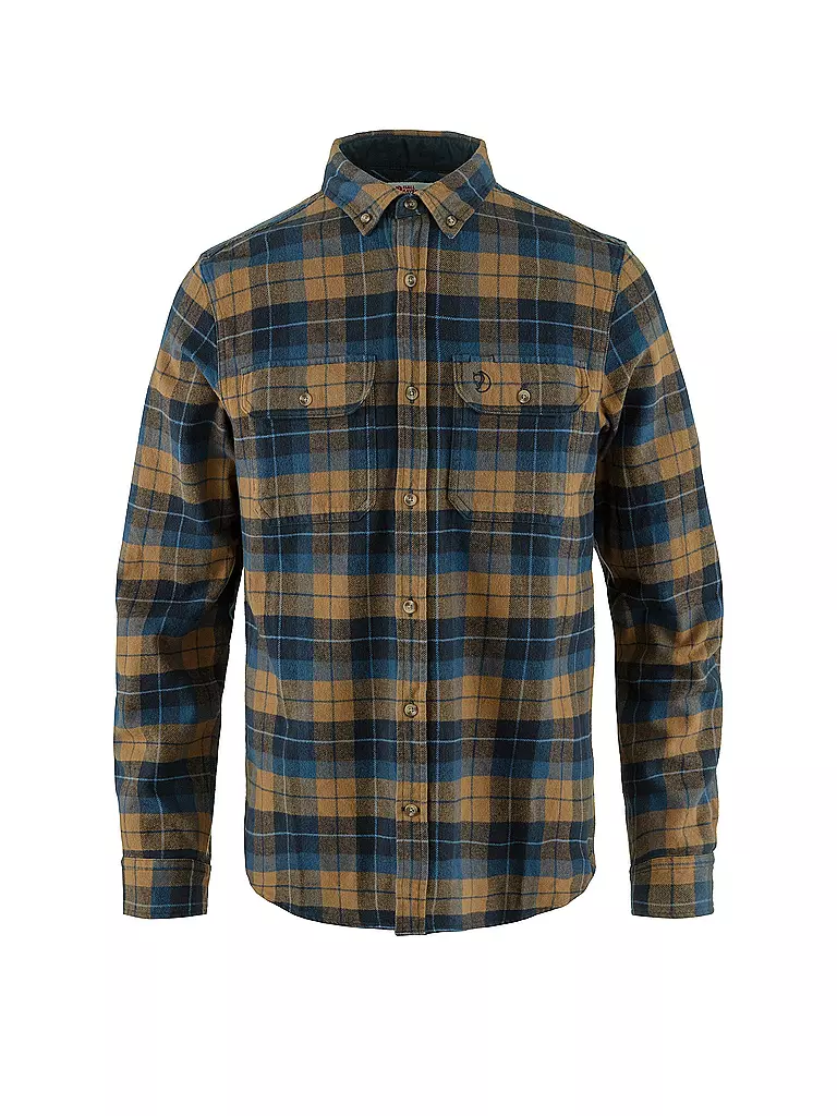 FJÄLLRÄVEN | Camisa de franela Skog para hombre | Marrón