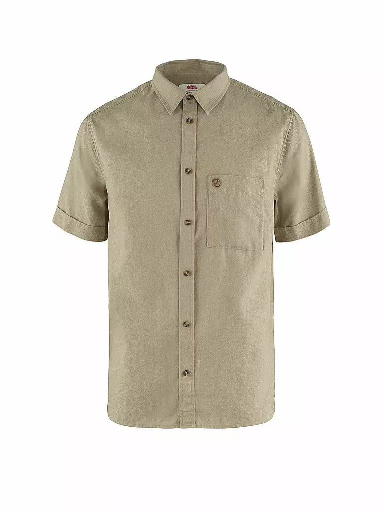FJÄLLRÄVEN | Camisa de hombre Oevik Travel Uni | Beige