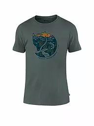 FJÄLLRÄVEN | Herren T-Shirt Arctic Fox | Petróleo