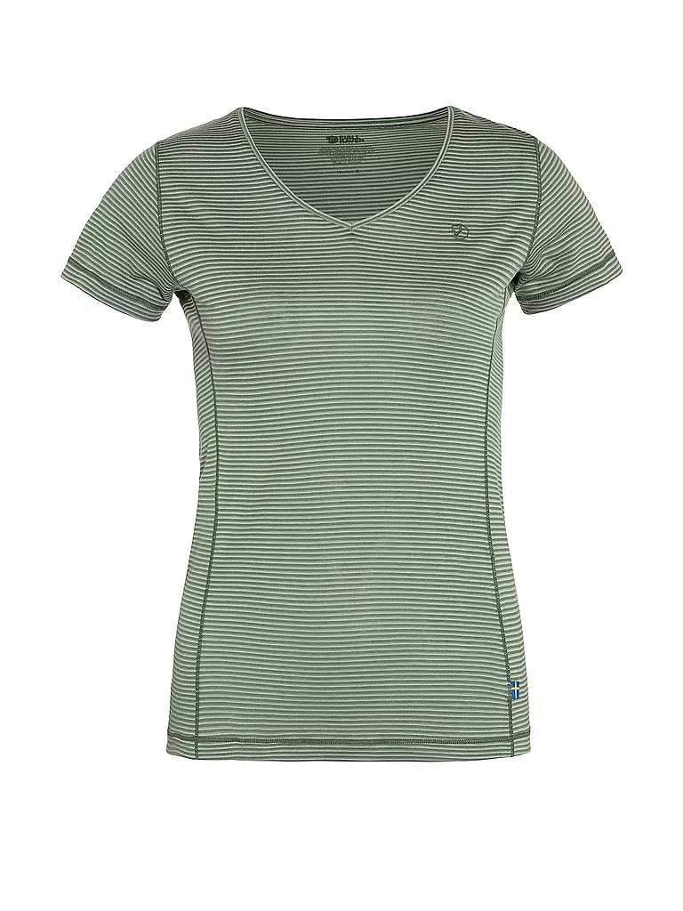 FJÄLLRÄVEN | Camiseta de mujer Abisko Cool W | Verde claro
