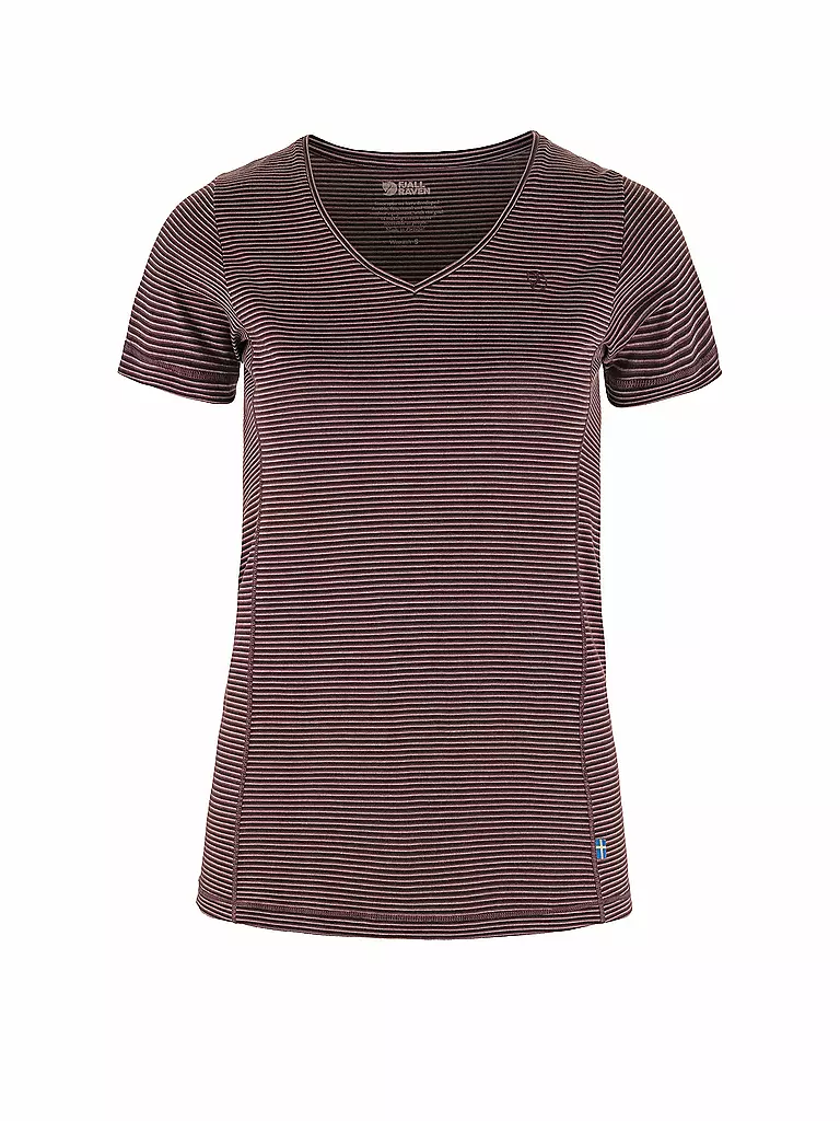 FJÄLLRÄVEN | Camiseta de mujer Abisko Cool W | Rojo oscuro