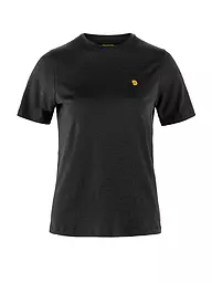 FJÄLLRÄVEN | Camiseta de mujer Bergtagen Merino 190 | Negro