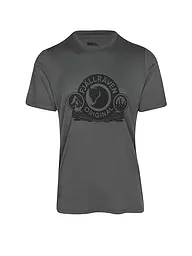 FJÄLLRÄVEN | Herren Funktionsshirt Abisko Wool Classic | Gris