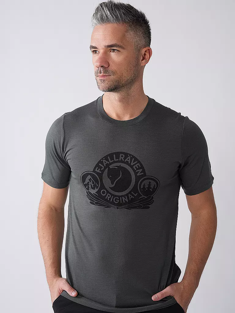 FJÄLLRÄVEN | Camiseta funcional de hombre Abisko Wool Classic |