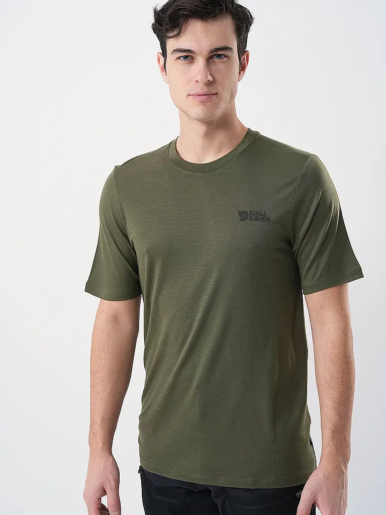 FJÄLLRÄVEN | Camiseta funcional de hombre Abisko Wool | 