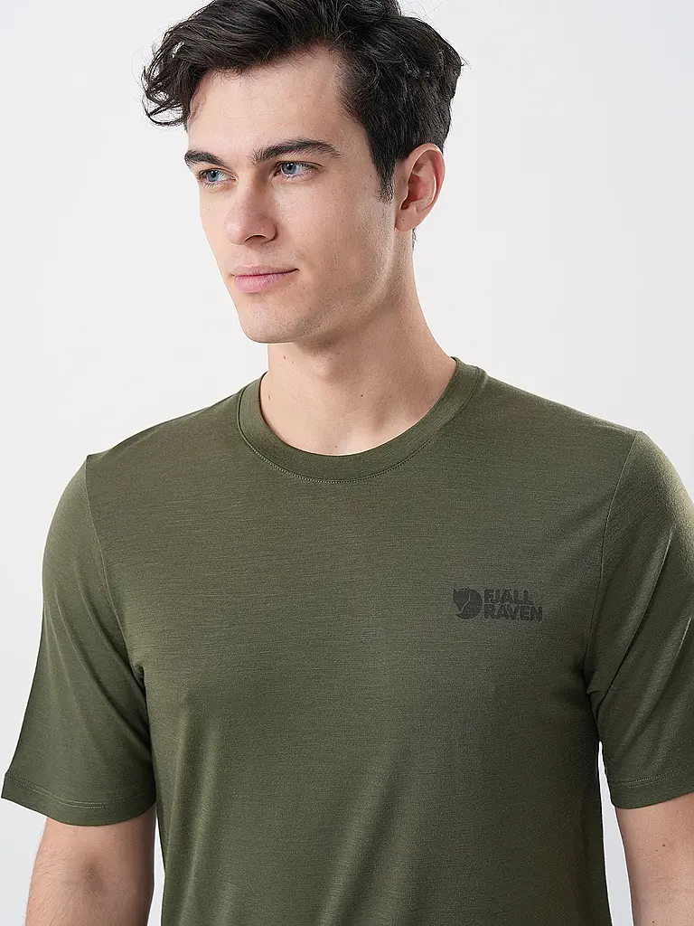 FJÄLLRÄVEN | Camiseta funcional de hombre Abisko Wool | 