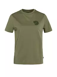 FJÄLLRÄVEN | Camiseta funcional de mujer Fox Boxy Logo | Cobre