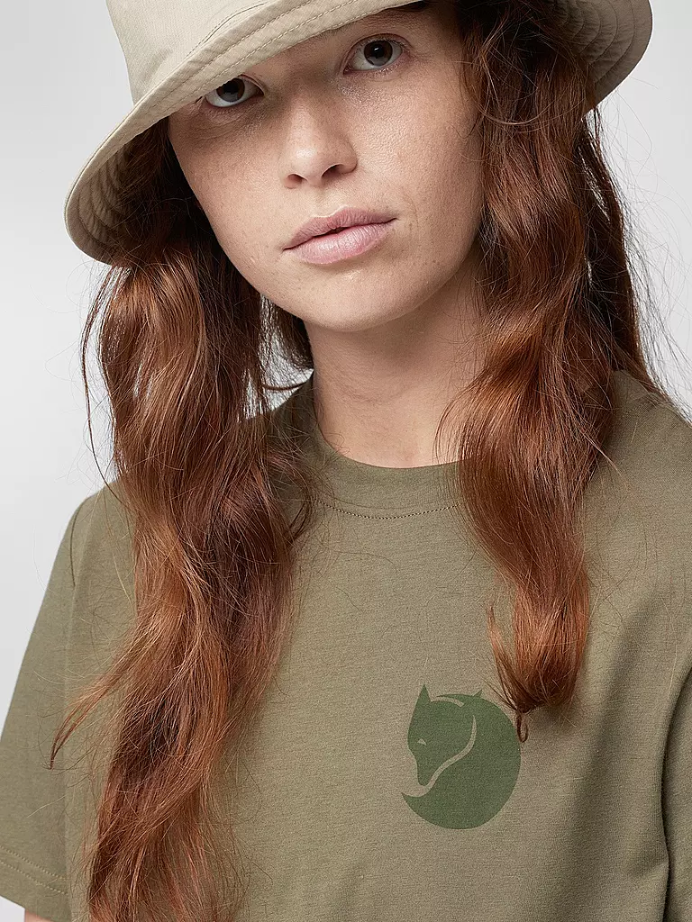FJÄLLRÄVEN | Camiseta funcional de mujer Fox Boxy Logo |