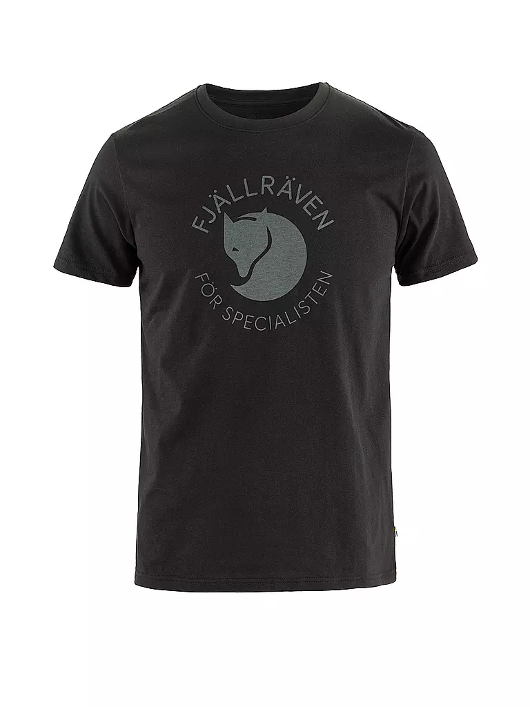FJÄLLRÄVEN | Camiseta funcional Fjäll Fox para hombre | Negro