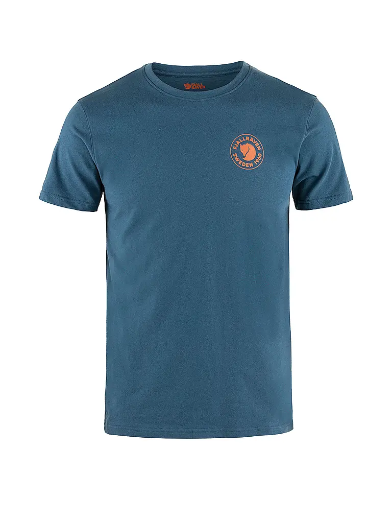 FJÄLLRÄVEN | Camiseta funcional para hombre con logo 1960 | Azul