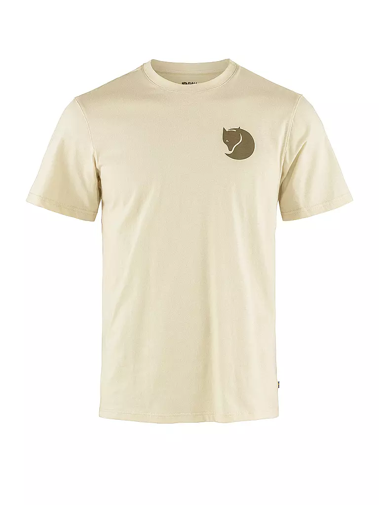 FJÄLLRÄVEN | Camiseta funcional para hombre Walk with Nature | Blanco