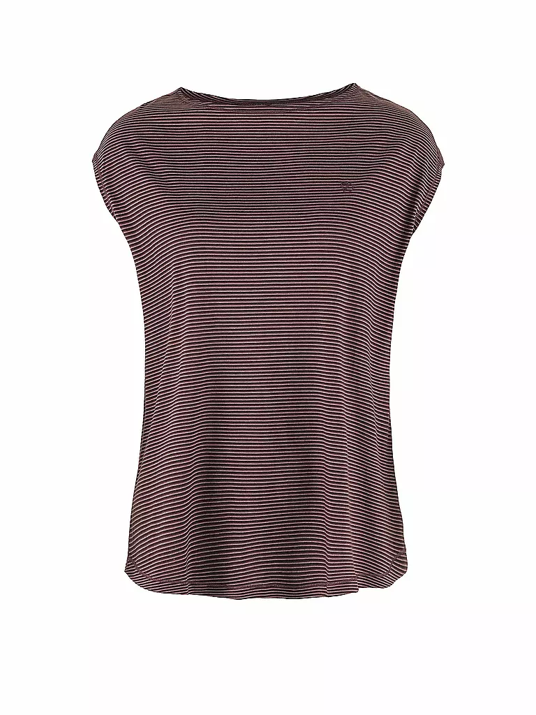 FJÄLLRÄVEN | Camiseta funcional para mujer High Coast Cool | Rojo oscuro