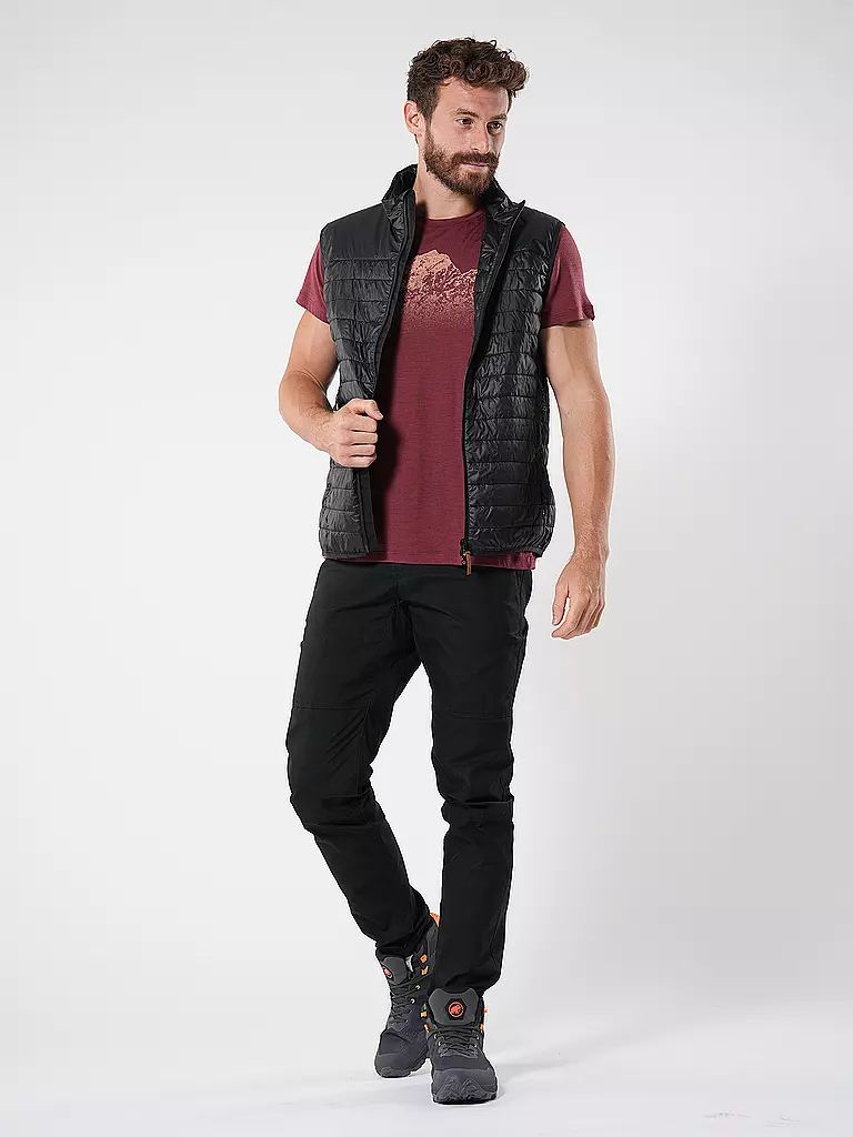 FJÄLLRÄVEN | Chaleco aislante acolchado Abisko para hombre | Negro